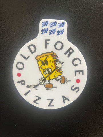 Old Forge Pizzas-Logo & Wordmark Sticker