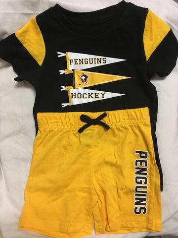 Infant Penguins Hockey Herman Set