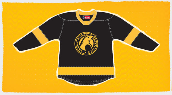 2022-2023 WBS Penguins Premier Replica Jersey-Black – Wilkes-Barre