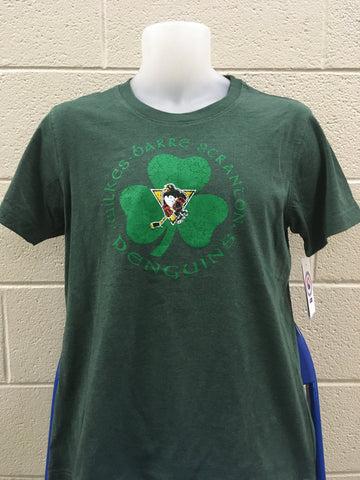 Youth Wilkes-Barre/Scranton Penguins St. Patrick's Short Sleeve T-Shirt