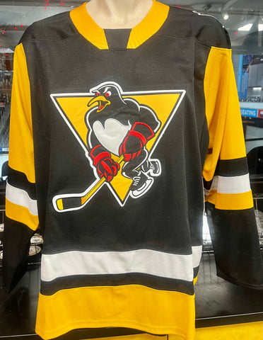 2025-2026 WBS Penguins CCM Premier Replica Black Primary Jerseys