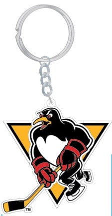 WBS Penguins Primary Logo Keychain