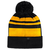 WBS Penguins Primary Logo Black Pom Knit