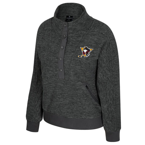 WBS Penguins Women's Half Snap Jacket