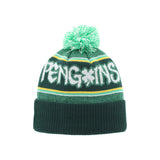 WBS Penguins Shamrock Pom Knit