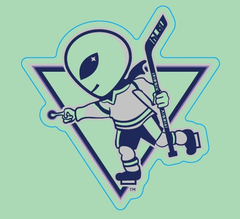Carbondale UFOS Alien Boi Sticker