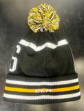 WBS Penguins CCM Stripes Pom Knit