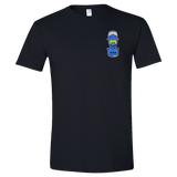 Carbondale UFOS Adult Lantern-Skating Alien Glow in the Dark S/S T-Shirt