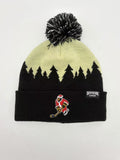 WBS Penguins Christmas Logo Pom Knit