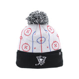 WBS Penguins Ice Pom Knit