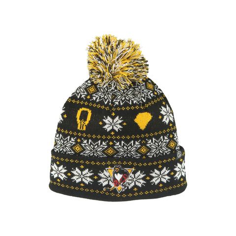 WBS Penguins Blizzard Pom Knit