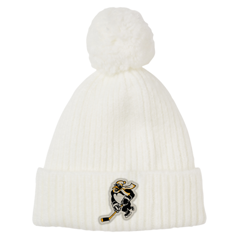 WBS Penguins Ladies Outdoor Logo Pom Knit