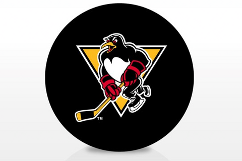 WBS Penguins Primary Logo Pucks