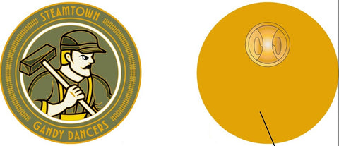 Steamtown Gandy Dancers Lapel Pins