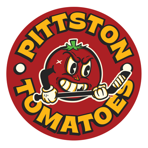 Pittston Tomatoes Red Circle Magnets