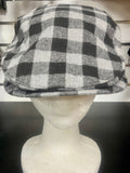 WBS Penguins Checkered Newsboy Cap
