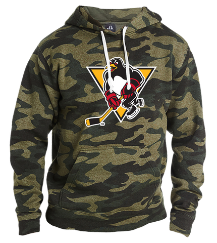 WBS Penguins Primary Tri-Blend Hoodie