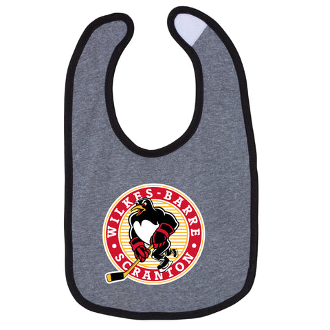 WBS Penguins Infant Original Logo Bib