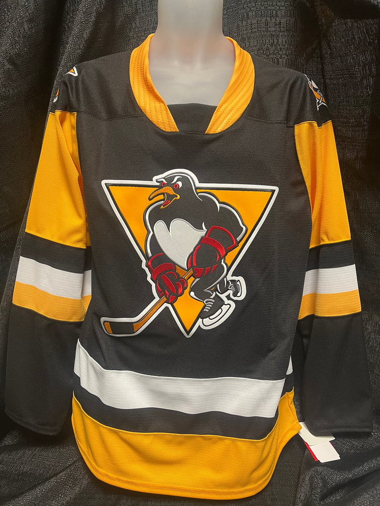 Wilkes-Barre/Scranton was having a jersey design contest for a new Third  Jersey, and I decided to merge their logo with the cult classic robo-penguin  logo and jersey! : r/hockeyjerseys