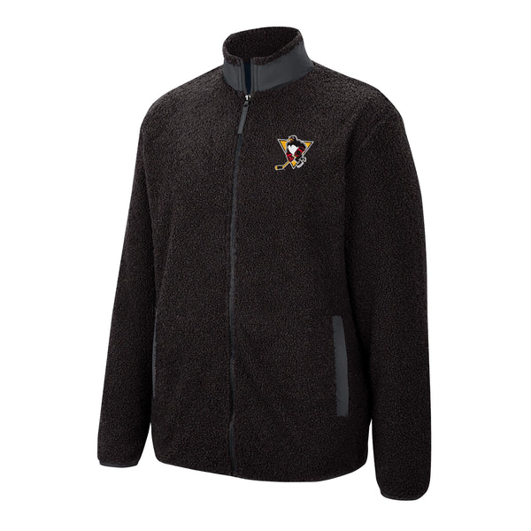 WBS Penguins Chenille Sherpa Full Zip Jacket – Wilkes-Barre Scranton ...