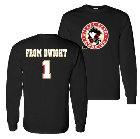 FROM DWIGHT tshirt – Wilkes-Barre Scranton Penguins Teamstore