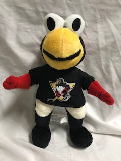 WBS Penguins Primary Logo Tux Mascot Plush