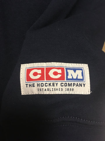 CCM Vintage Jersey Lace Hoodie Adults - Hockey Apparel